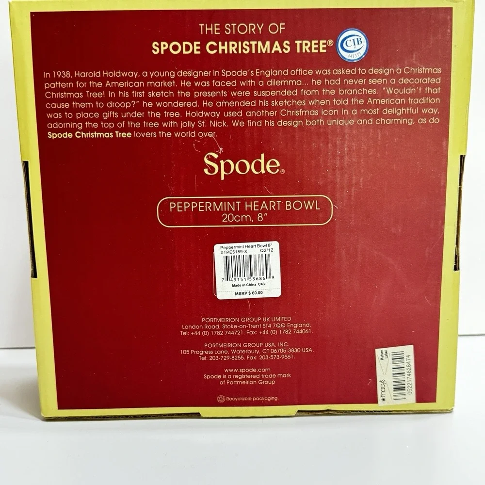 Spode christmas tree