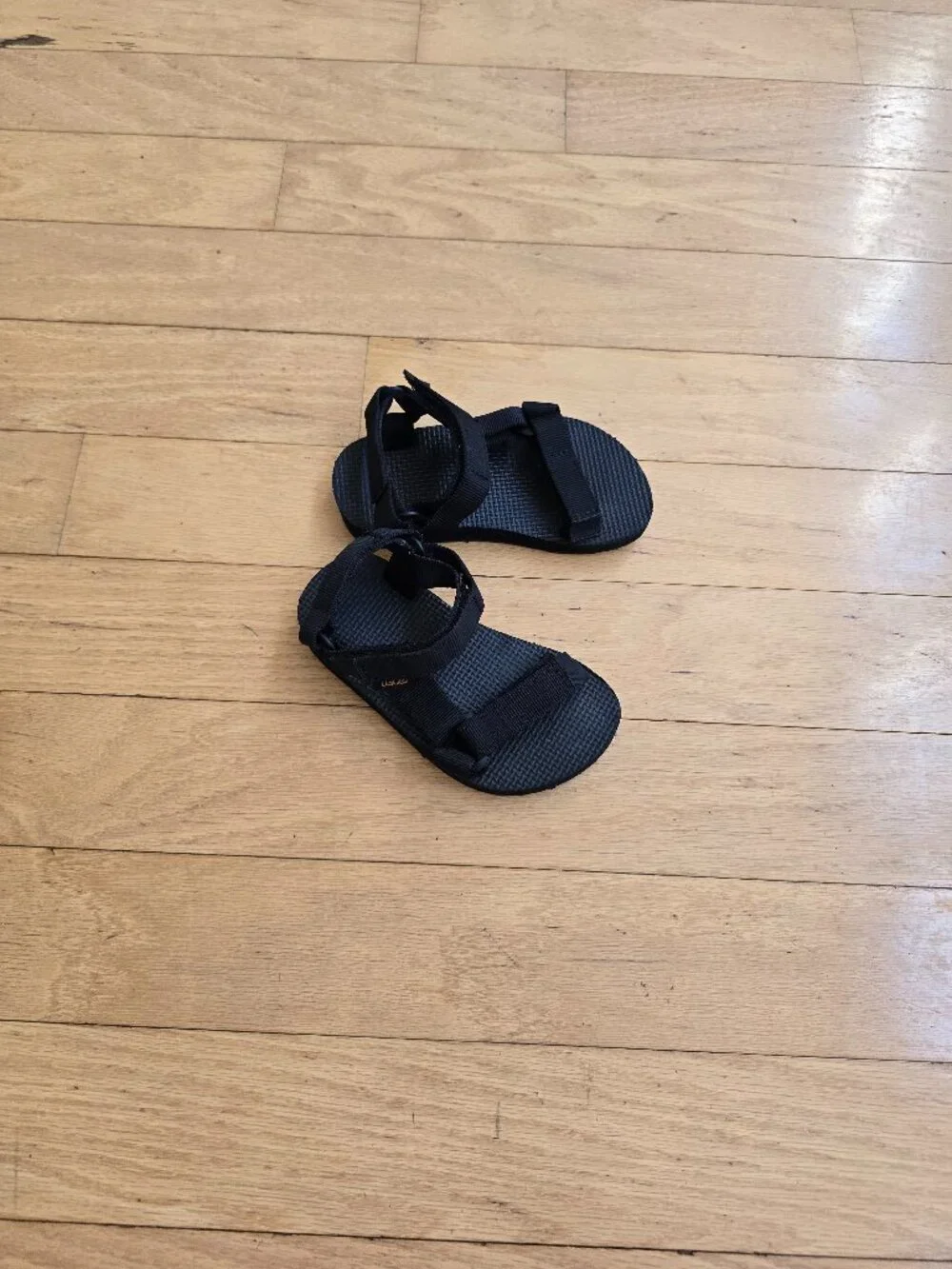 Teva | Original Universal black monochrome strappy outdoor sandals | Toddler 9