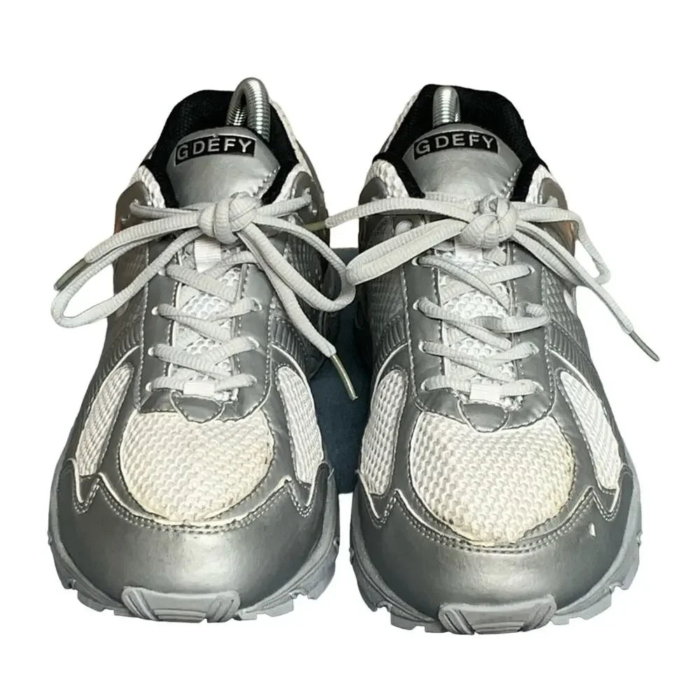 MENS GRAVITY DEFYER GDEFY MIGHTY WALK WALKING SHOES SIZE 8 LIKE NEW