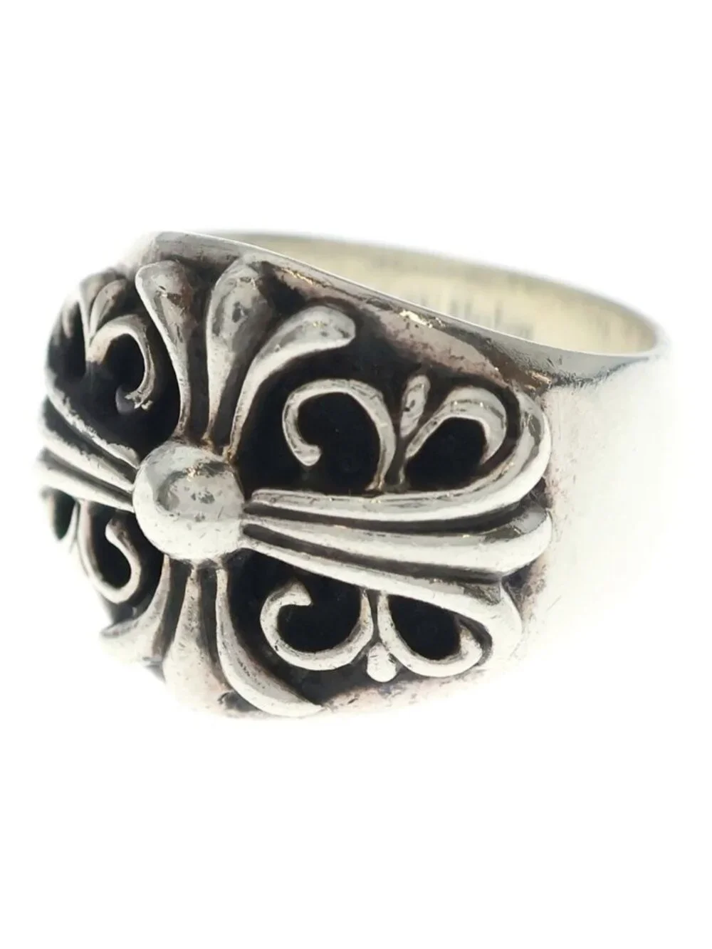 Chrome Hearts Keeper Ring Silver