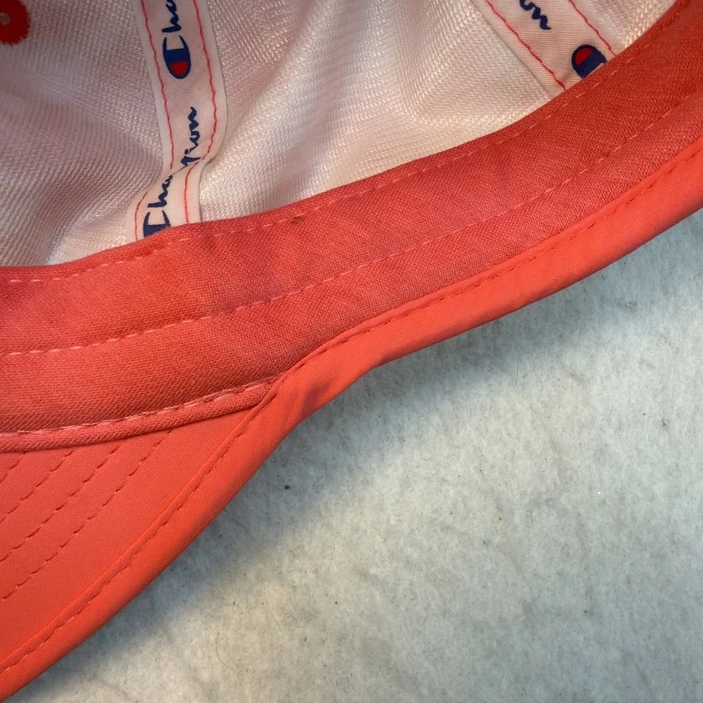 Champion Hat Cap Strap Back Pink White Tie Dye Adjustable Streetwear  Workout