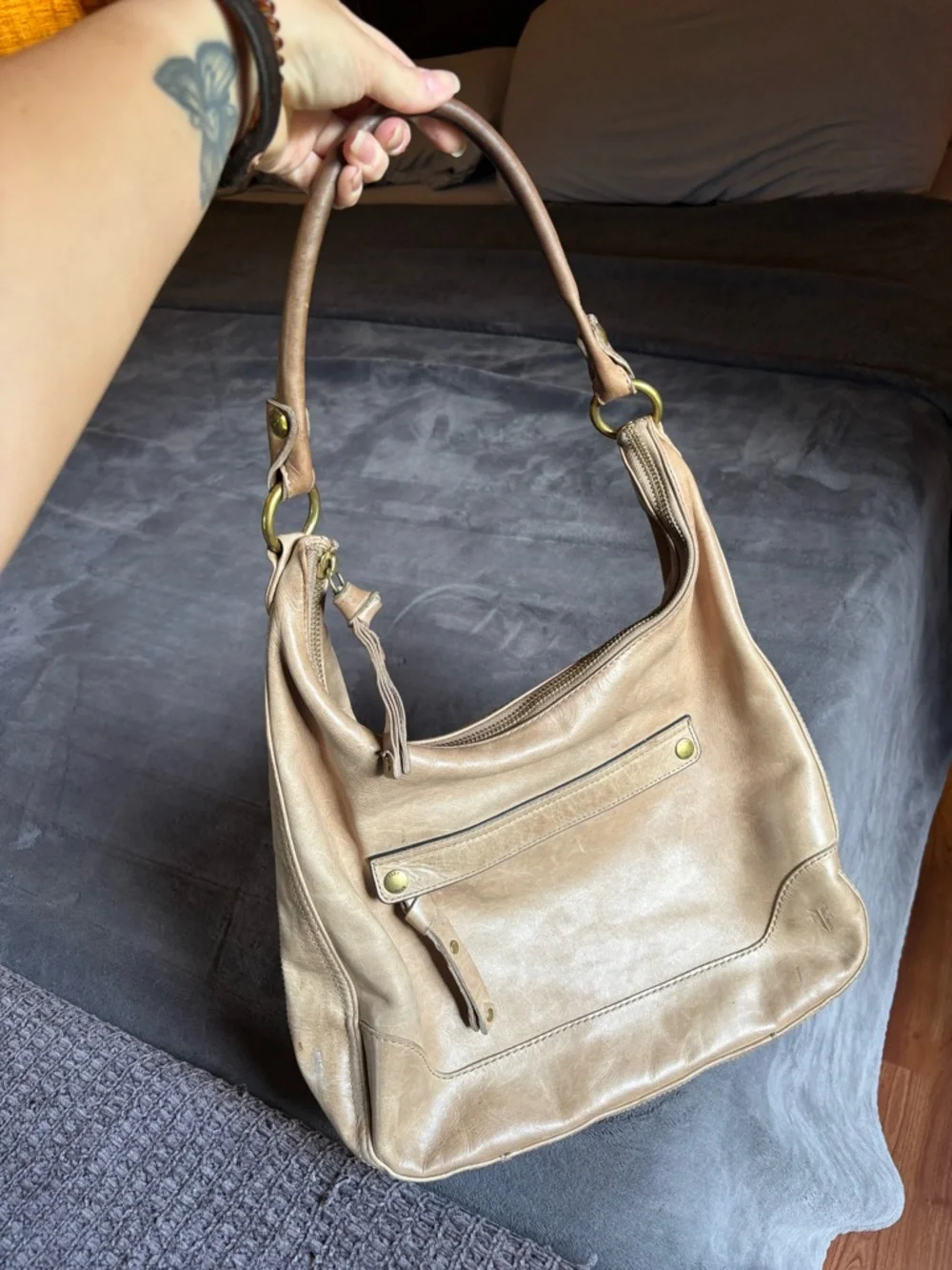 Frye melissa zip