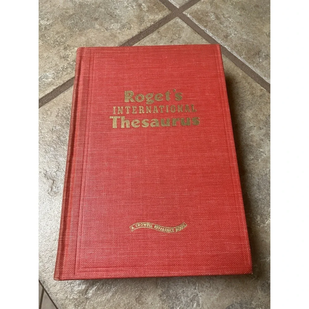 Roget's International Thesaurus, 1946, Rare Edition Thomas Y Crowell (1960) HC‎