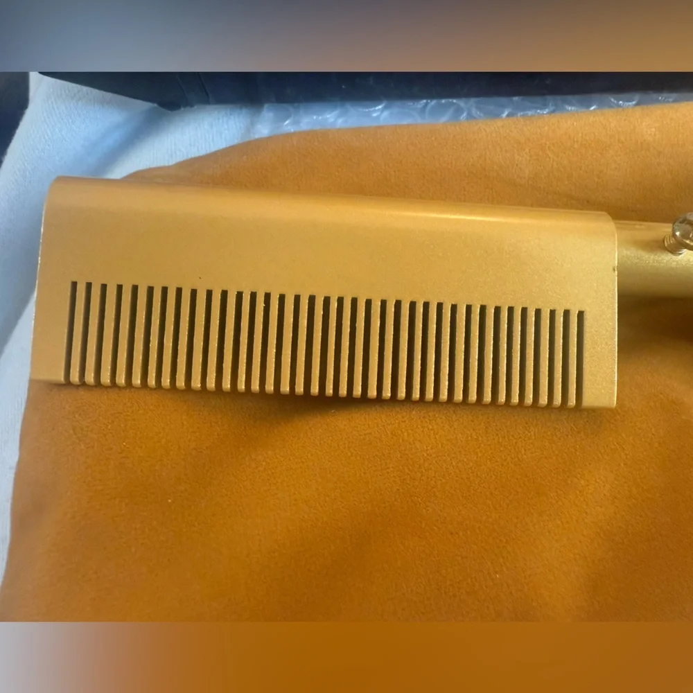 Hair press comb with clips‎ accessories