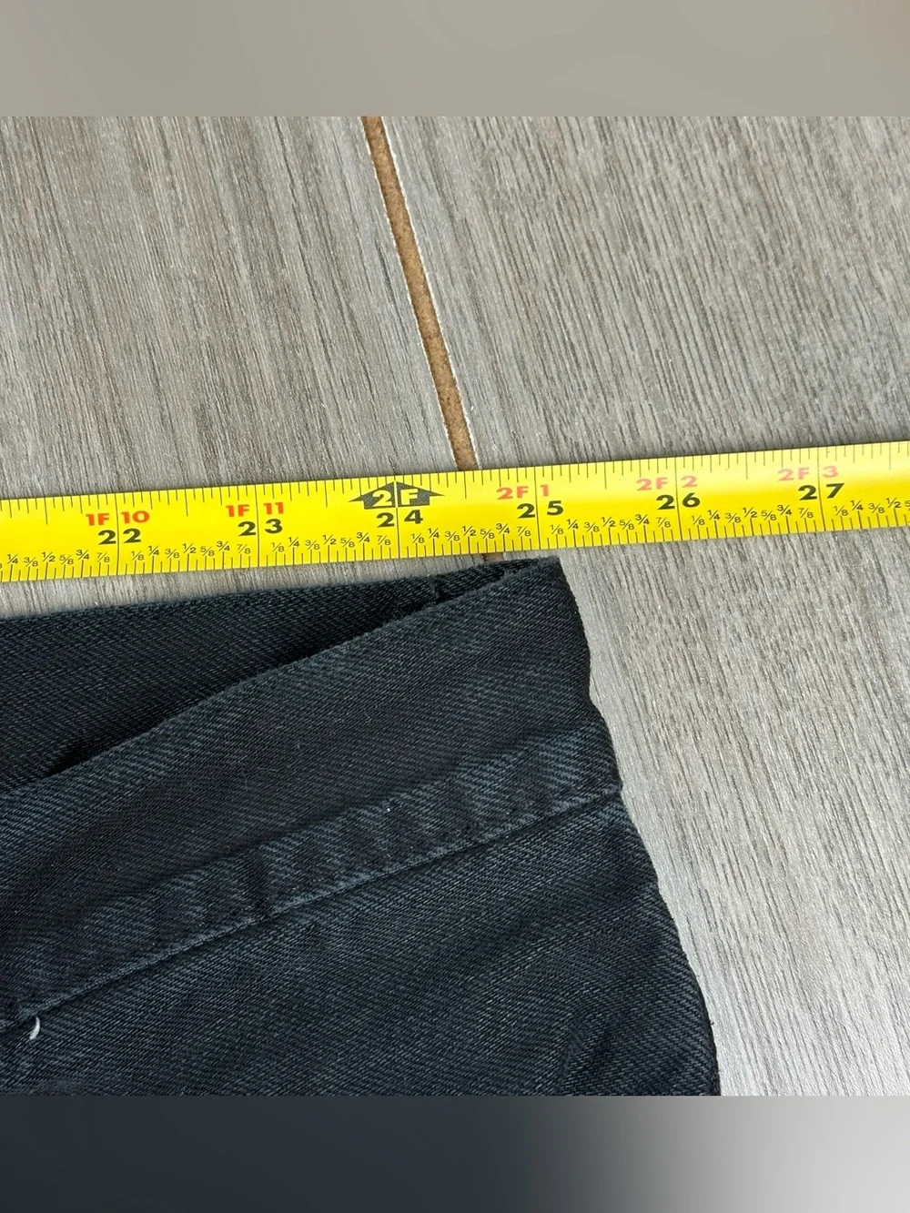Polo Ralph Lauren Classic 867 Jeans 50x30 BIG (tag 52Bx32) Cotton Black