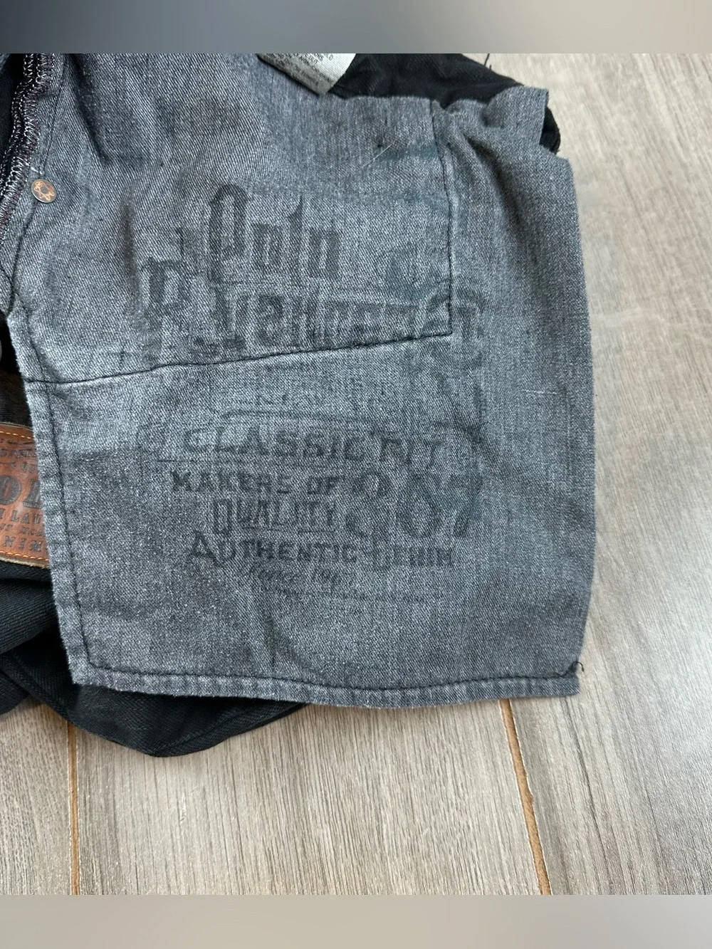 Polo Ralph Lauren Classic 867 Jeans 50x30 BIG (tag 52Bx32) Cotton Black