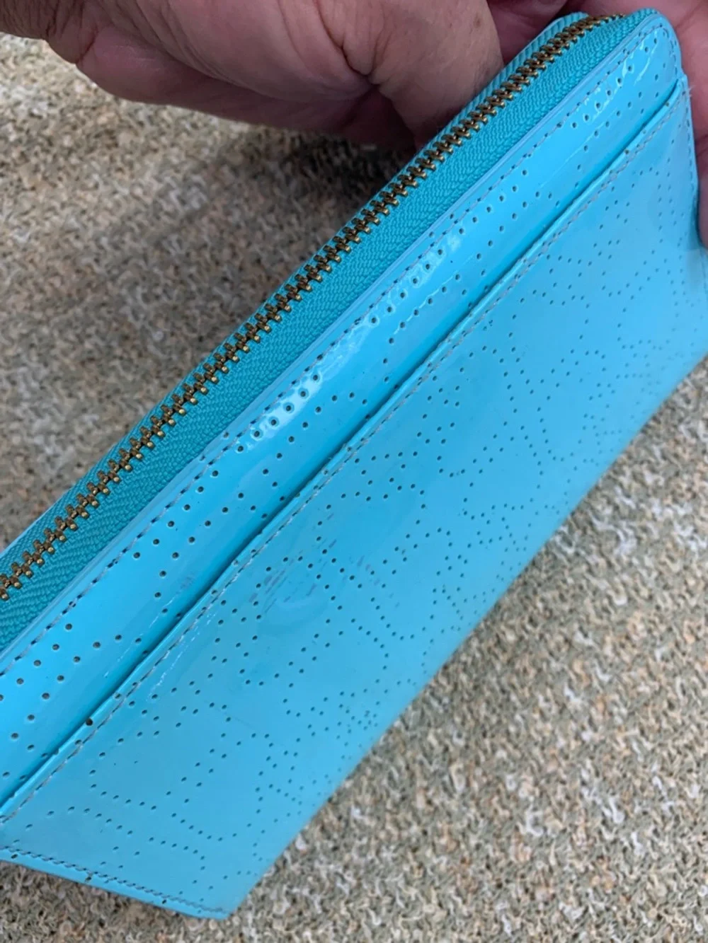 kate spade glossy turquoise