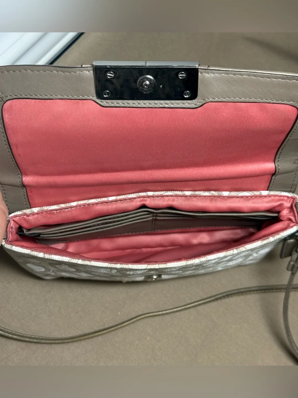 Coach crossbody featuring