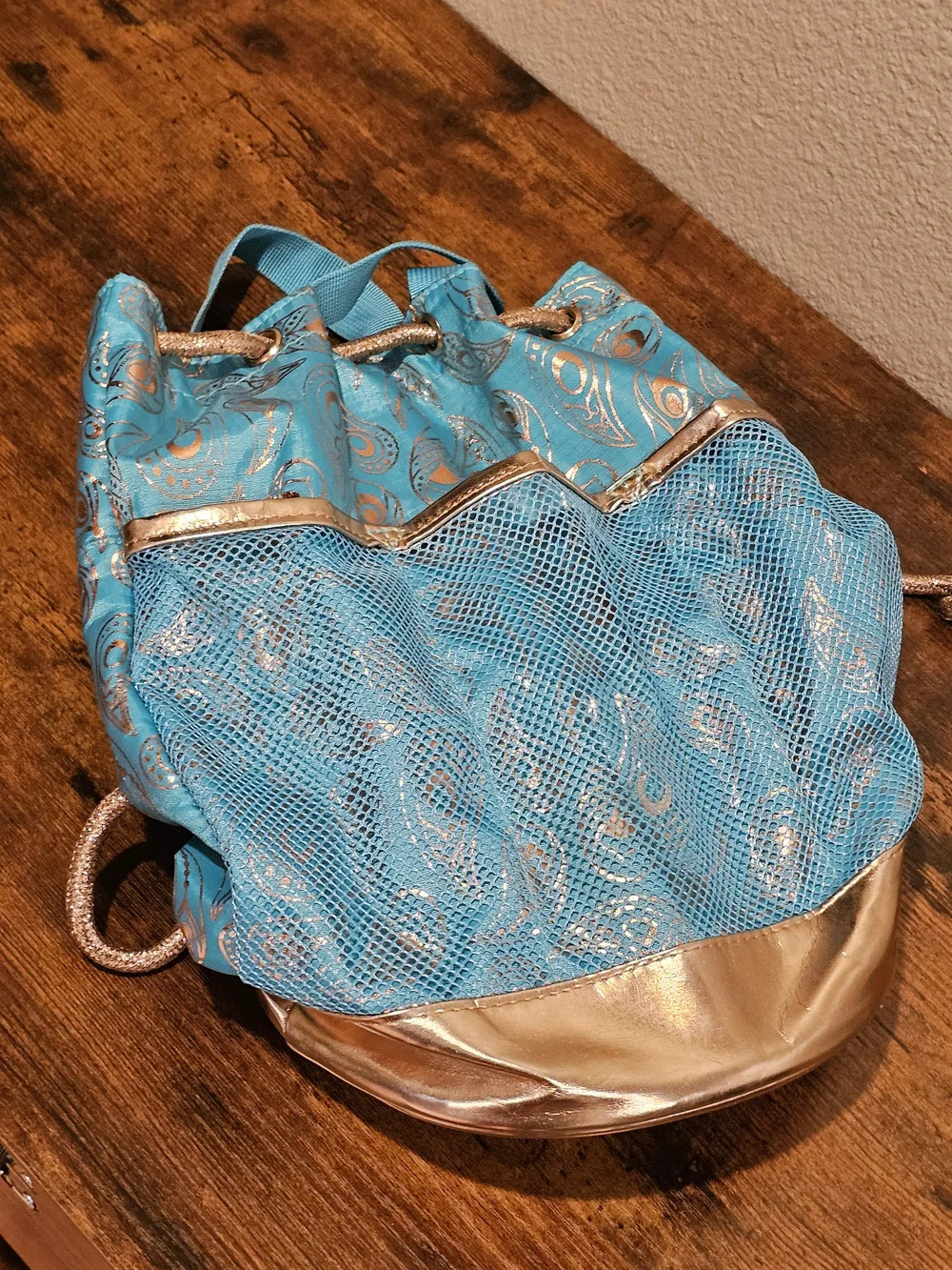 Disney Store Princess Jasmine Kids' Swim Bag Backpack