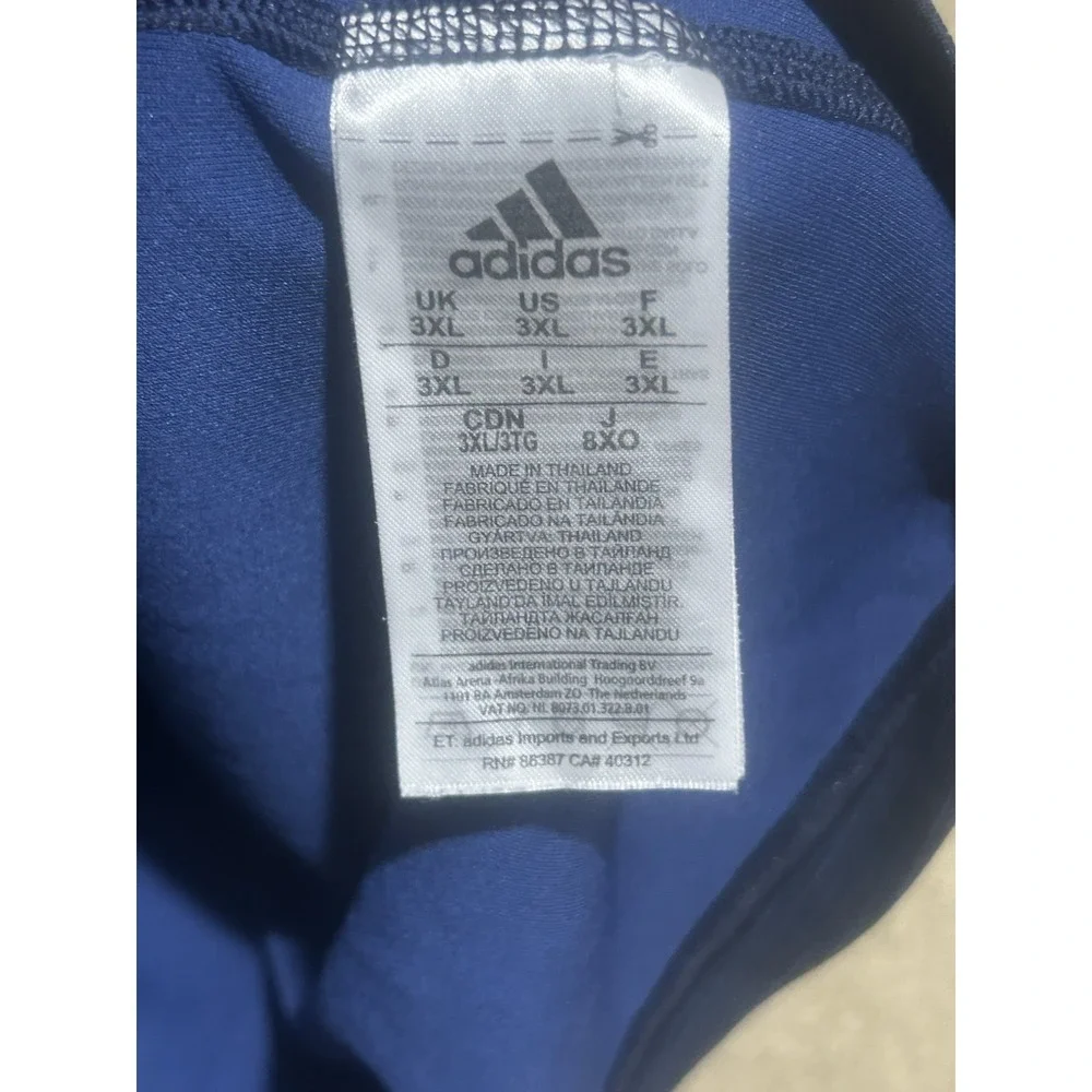 Adidas Denver Broncos Football Game Mode Knit Shirt Hoodie 3XL‎ Climalite Blue