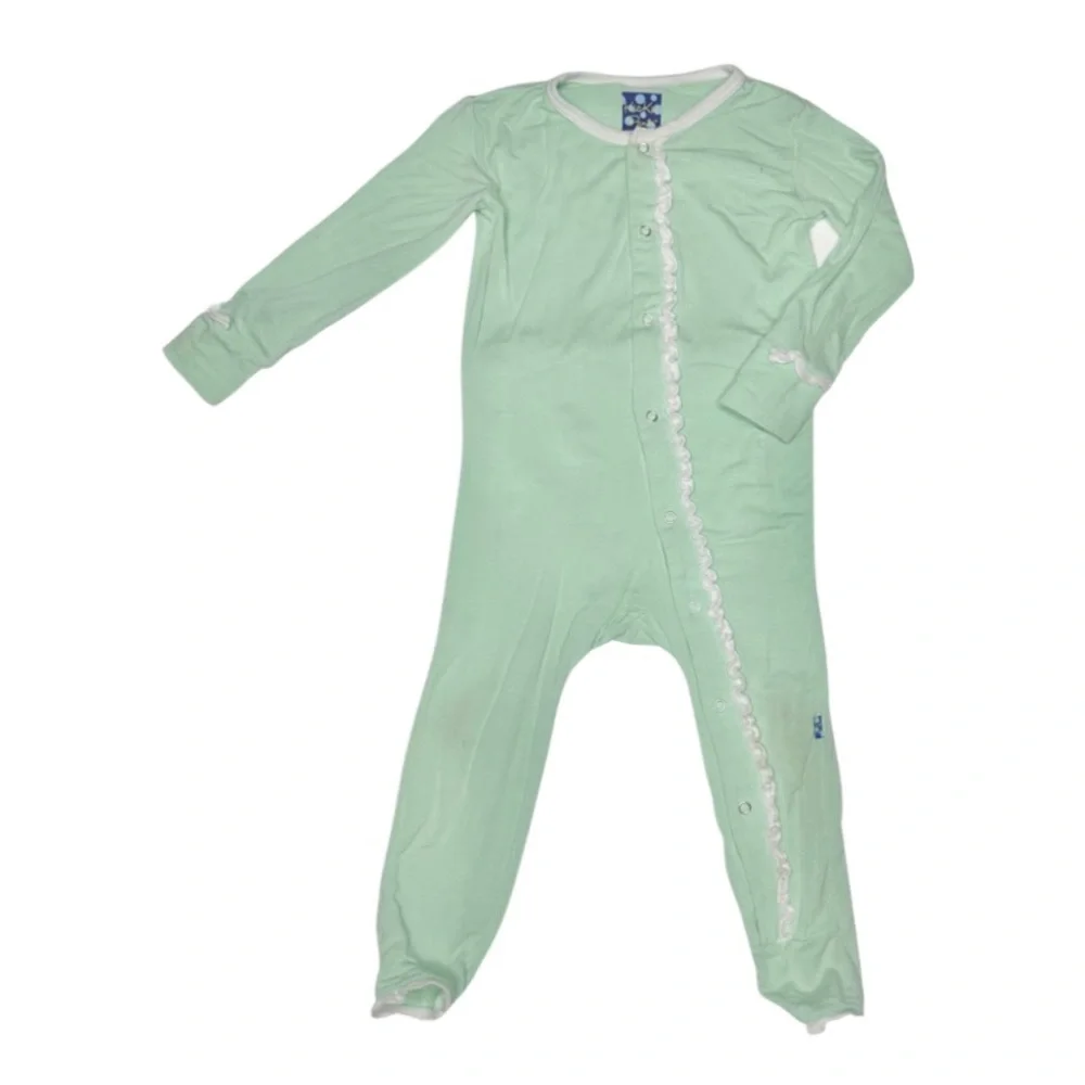 Kickee‎ Pants Mint Coverall