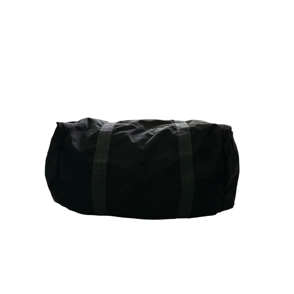 Camp Inn Vintage 3-Pocket Cargo Bag Olive Green Large Travel Duffel 314-048-007