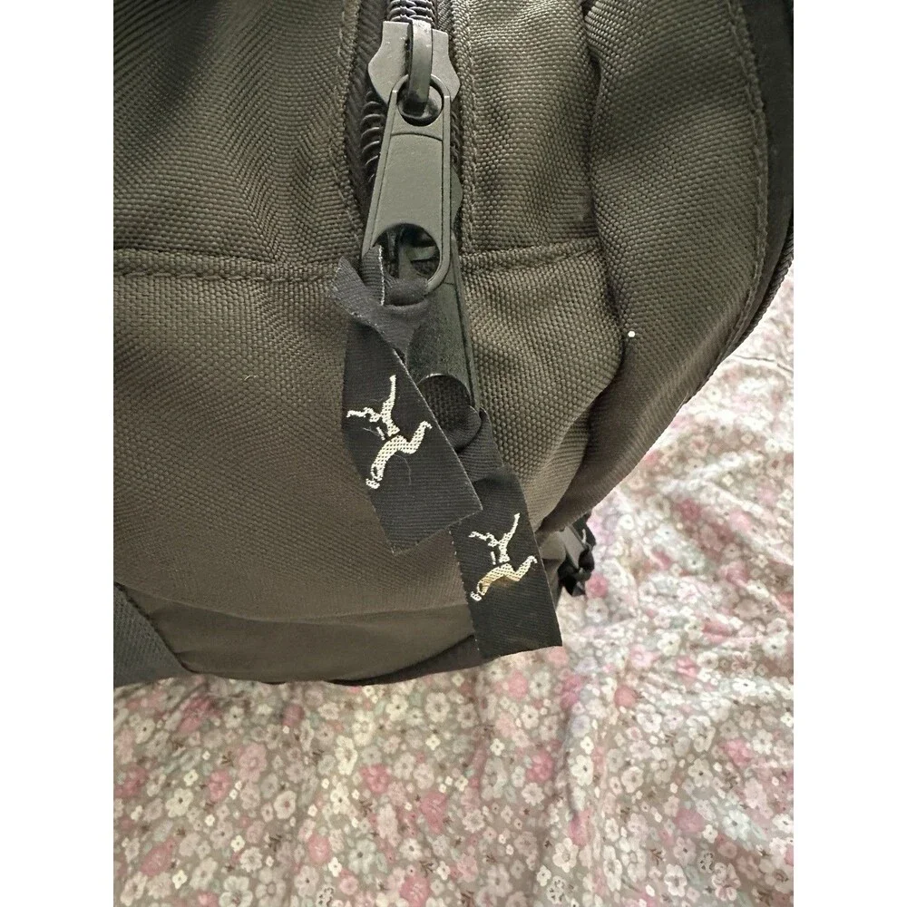 Camp Inn Vintage 3-Pocket Cargo Bag Olive Green Large Travel Duffel 314-048-007