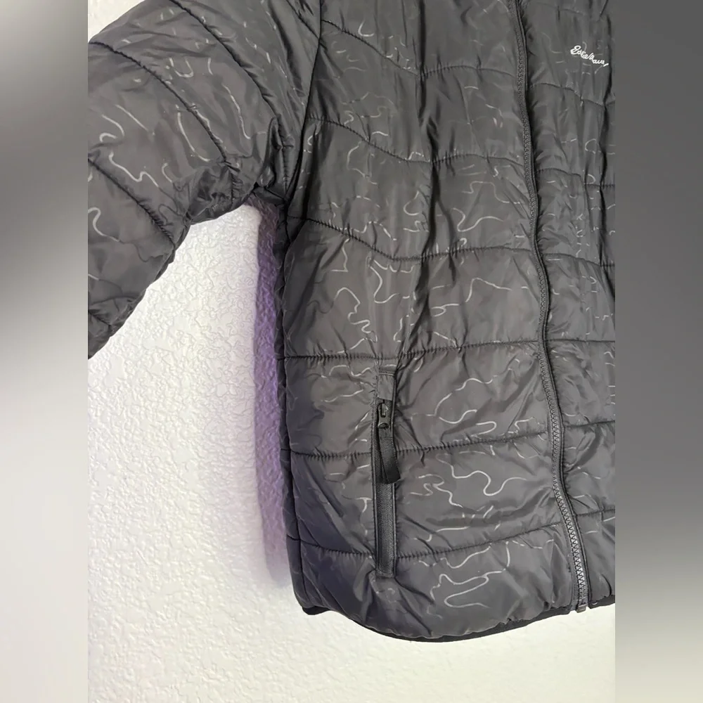Eddie Bauer black warm faux