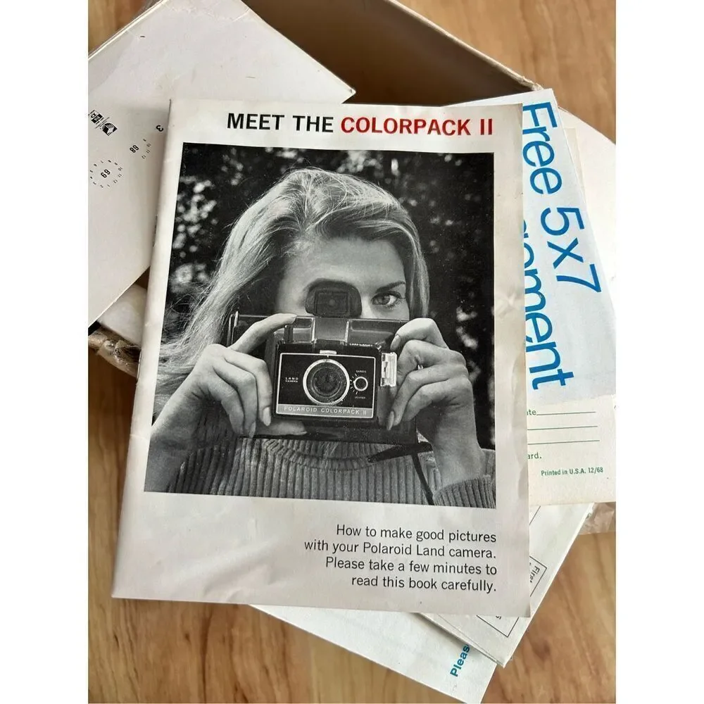 Polaroid vintage colorpack