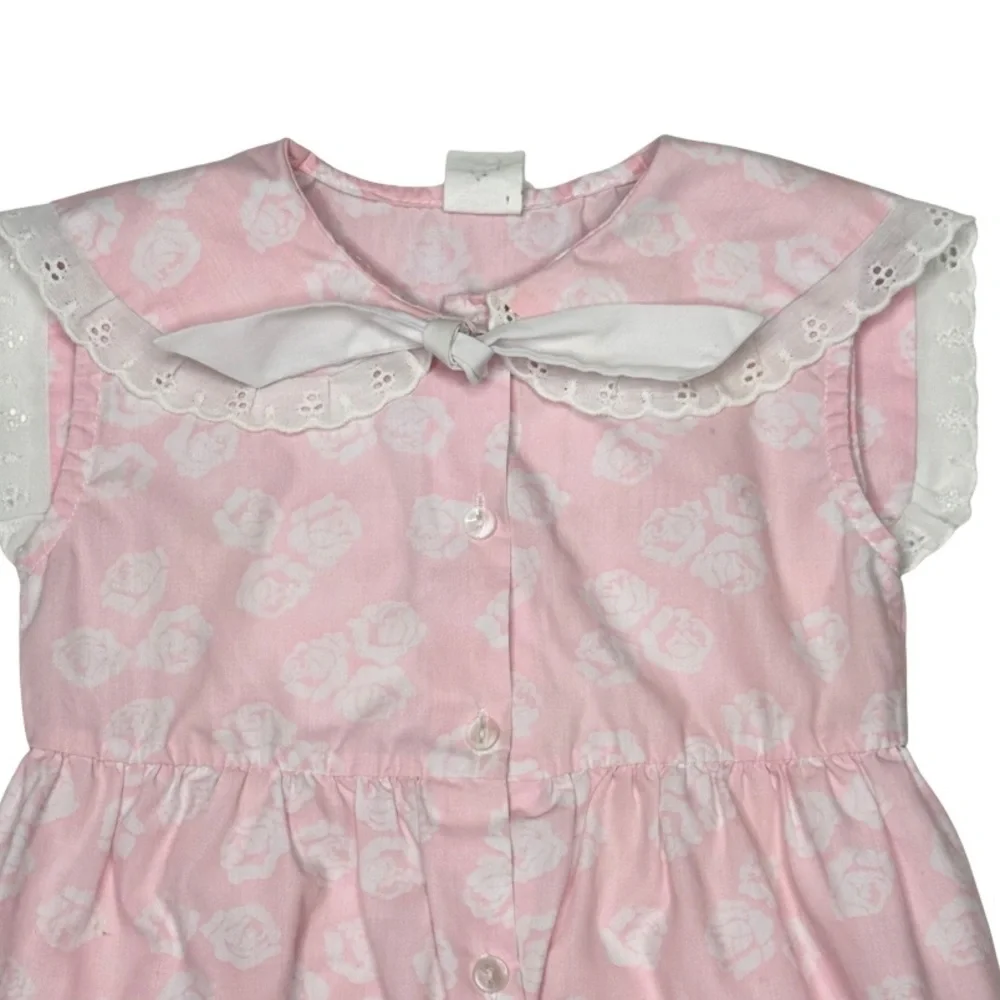 Vintage floral romper