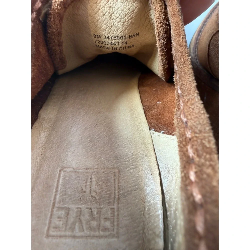 Frye lace up