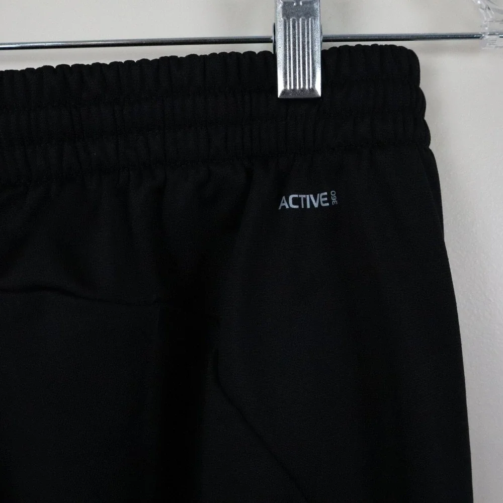 Adidas Pants Mens Medium Active 360 Activewear Track Gym Training Athletic Black
