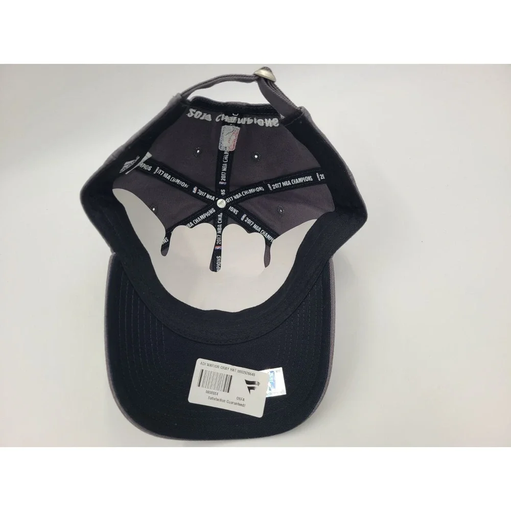 Golden State‎ Warriors 2017 5x NBA Champions Adidas Strapback Adjustable Hat Cap