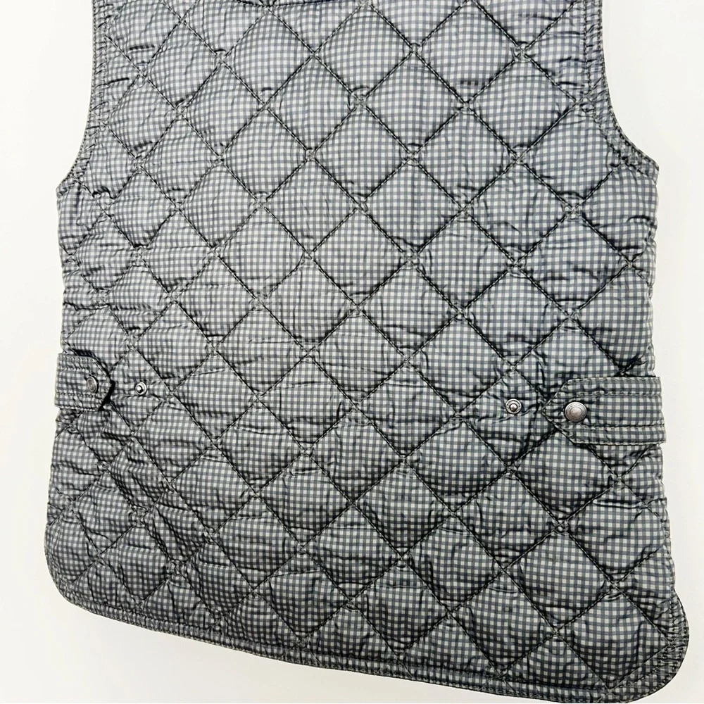 Coach quilted gingham