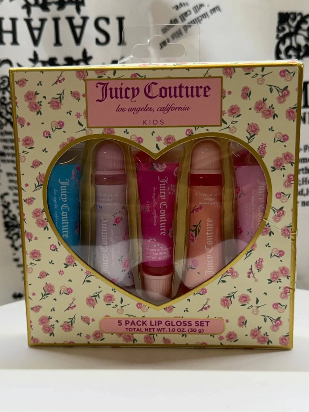 New Juicy Couture Kids 5-Pack Lip Gloss Set