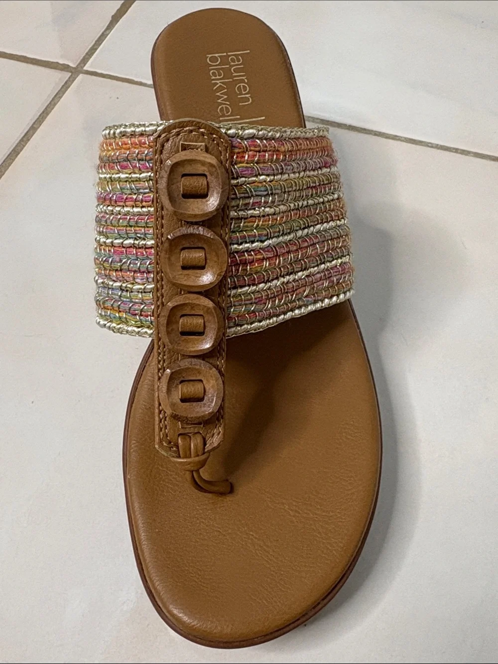 Lauren Blakwell wedge sandals