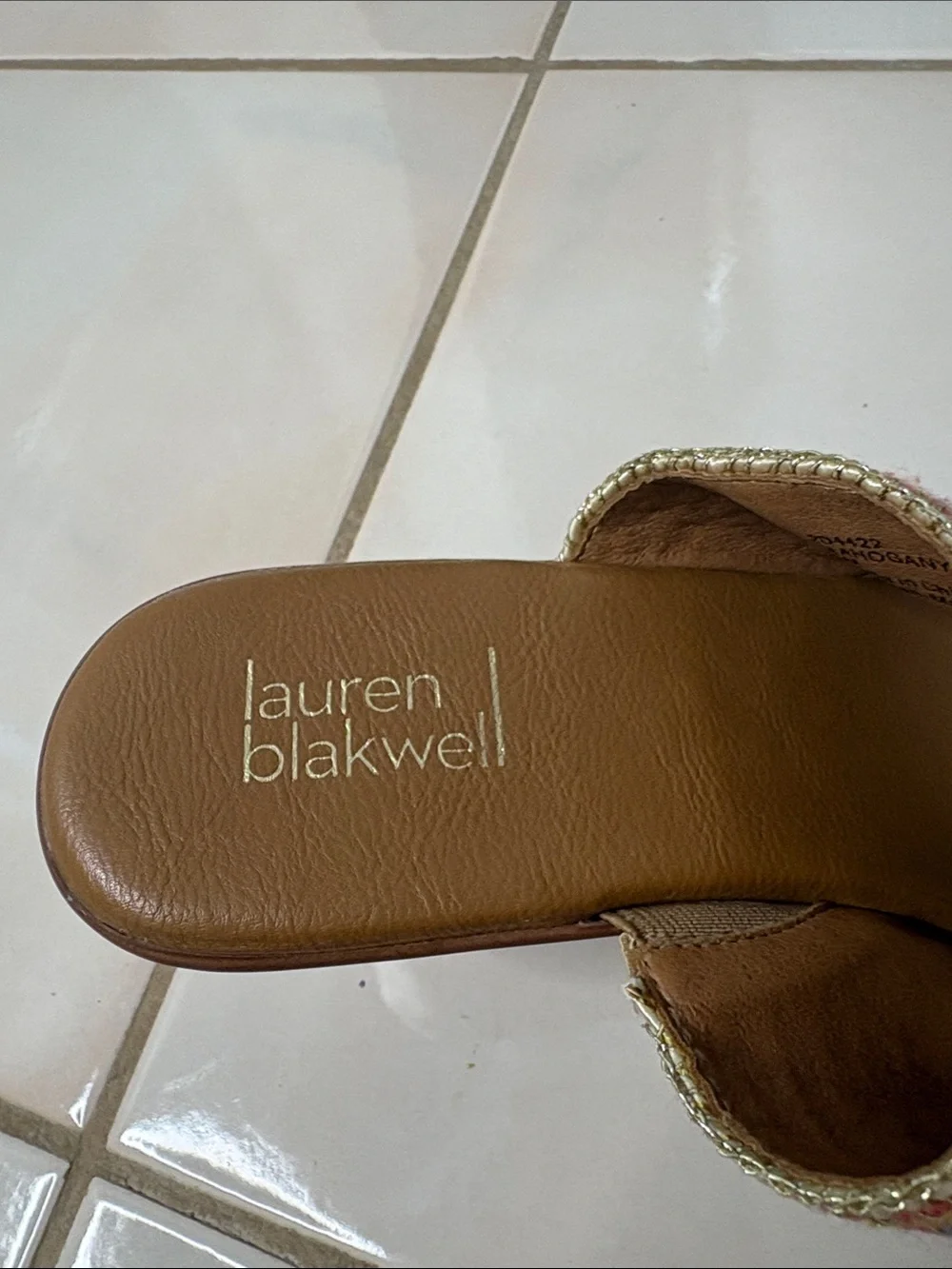Lauren Blakwell wedge sandals