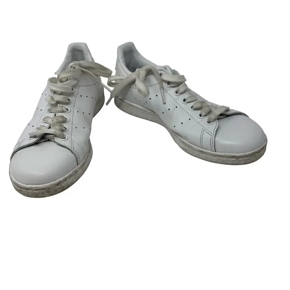 Adidas x Stan Smith Size 5.5 Sneakers White Lace‎ Up Classic Leather Casual Flat