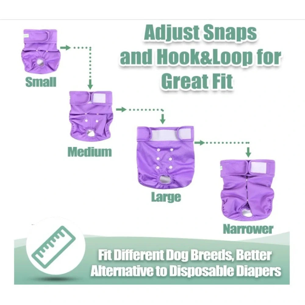 Wegreeco set diapers