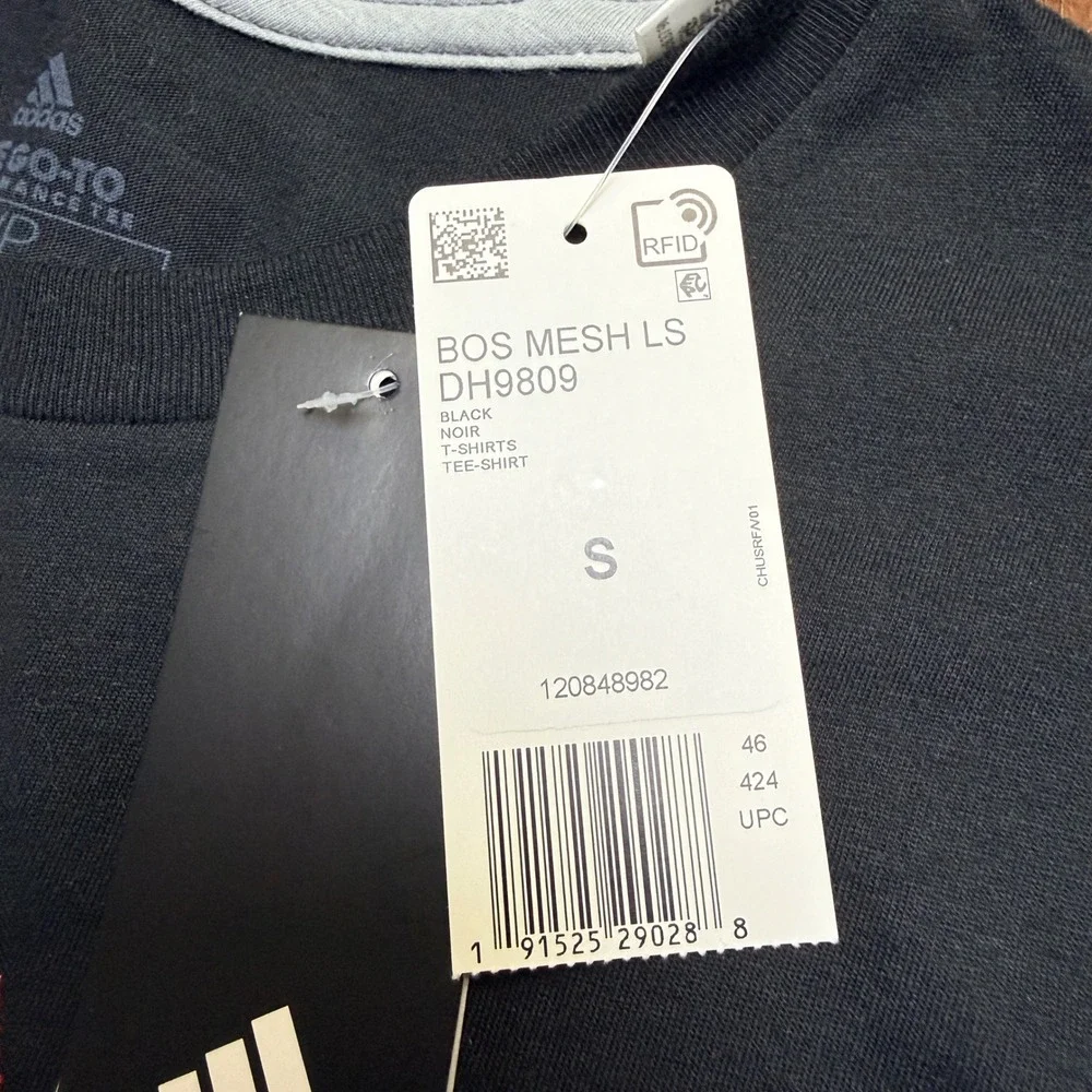 adidas black long