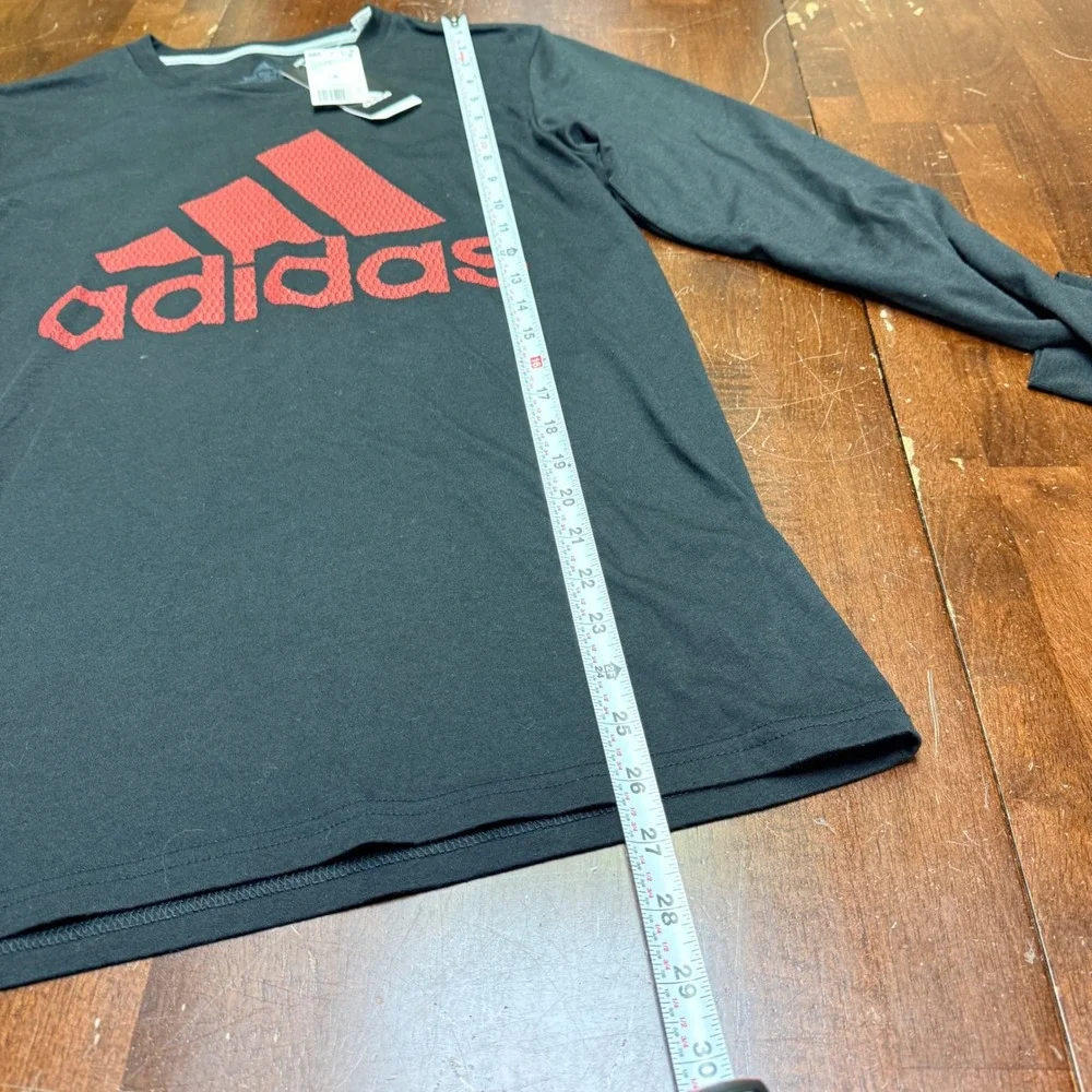 adidas black long
