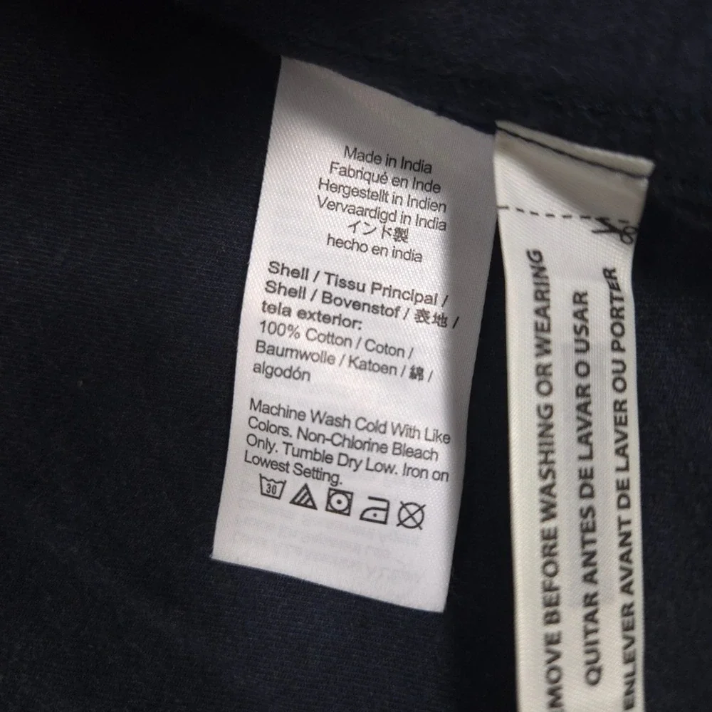 J Crew Brushed Twill Shirt Mens XXL Navy Classic Fit Long Sleeve Button Down NEW