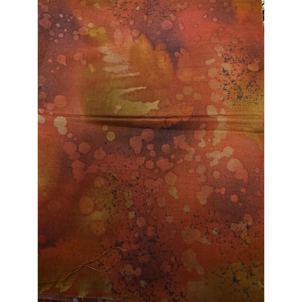 Halloween Fabric scraps variety for small craft projects quilting sewing 12 oz.