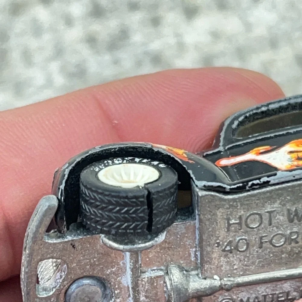 Hot Wheels includes item