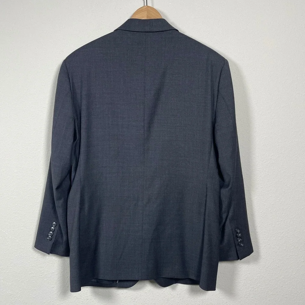 Jos. A. Bank Blazer Men 40 Short Gray Office Travel 1905 Tailored Fit Wool brrr°