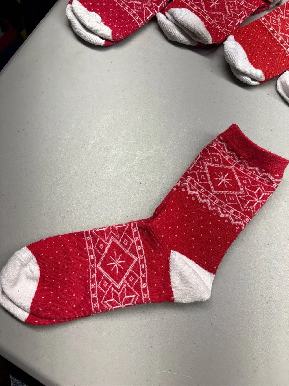 Fair Isle eight pairs