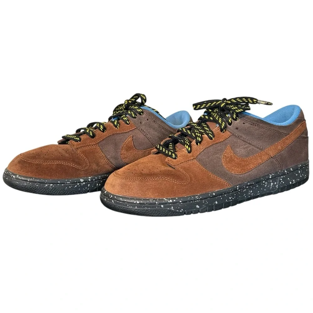 Nike Dunk Low CL 2007 Baroque Brown Rustic Suede Sneakers Mens Size 9