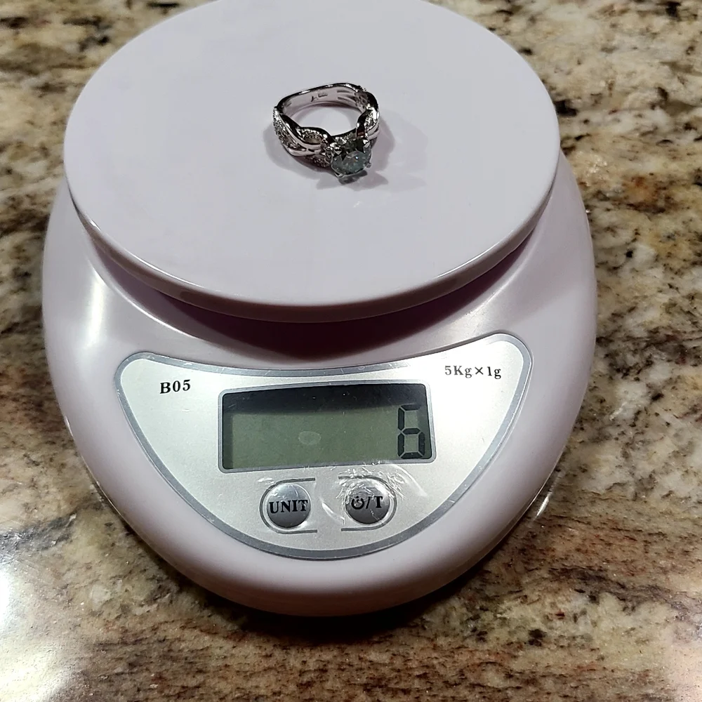 Moissanite gorgeous pale