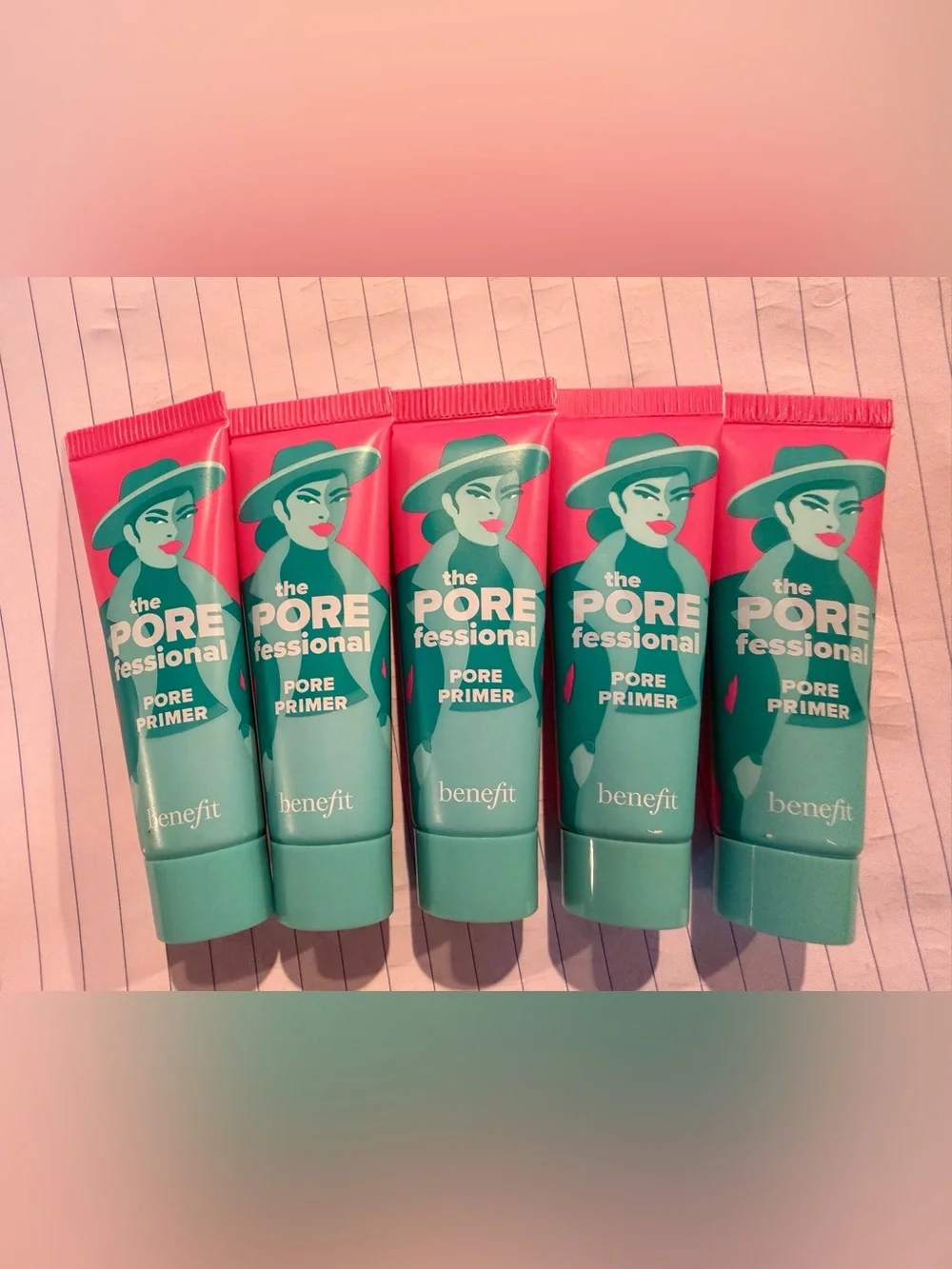 Benefit POREfessional Pore Primer - Teal with Pink Accents