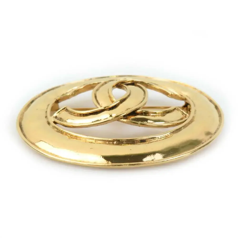 CHANEL gold logo