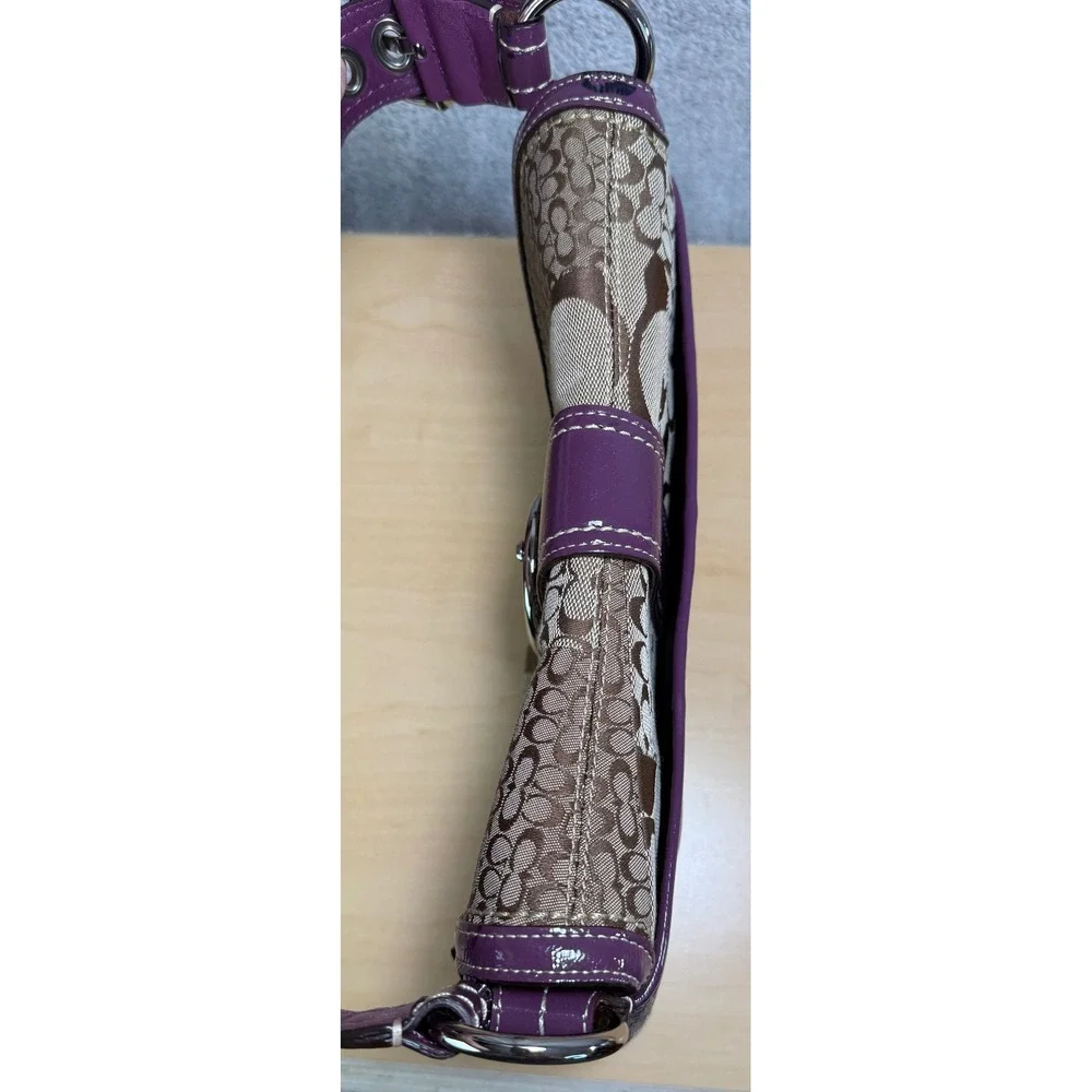 Coach lined hardware small