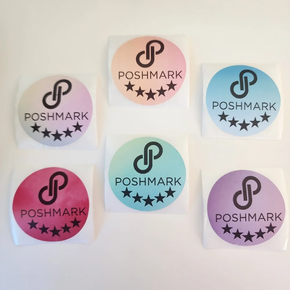 100 Thank You Stickers POSHMARK 2