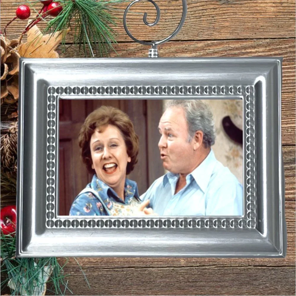All In The Family Retro‎ Nostalgic TV Show Memorabilia Christmas Tree Ornament
