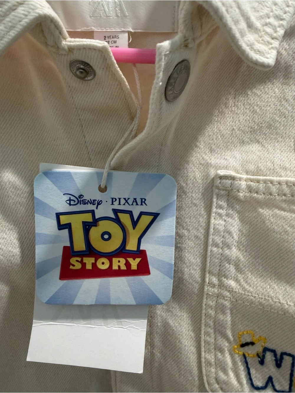 Zara jacket toy