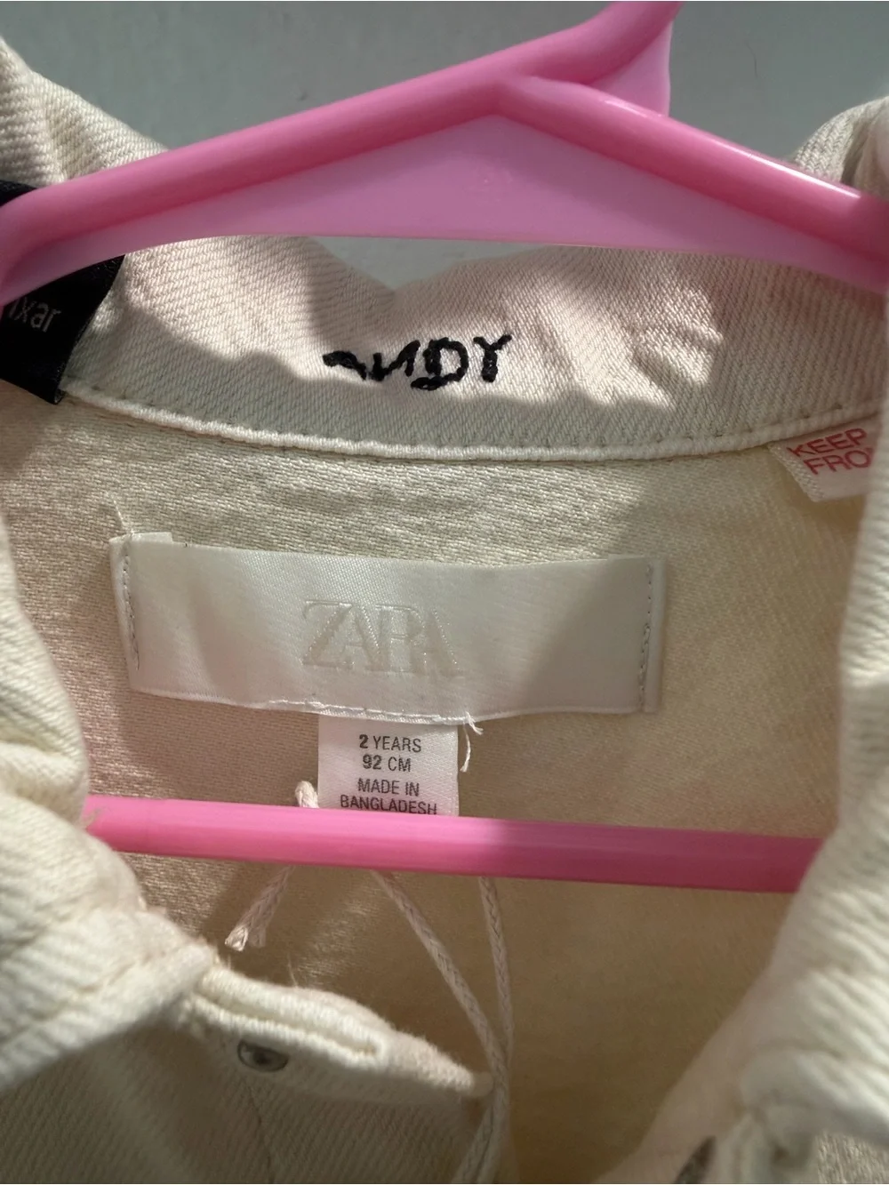 Zara detailing listings toy