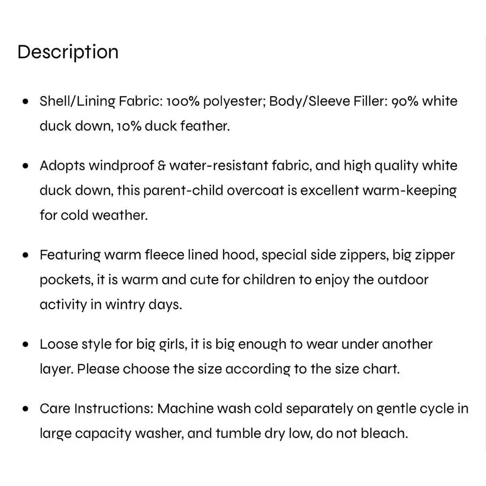 Orolay kids thickened