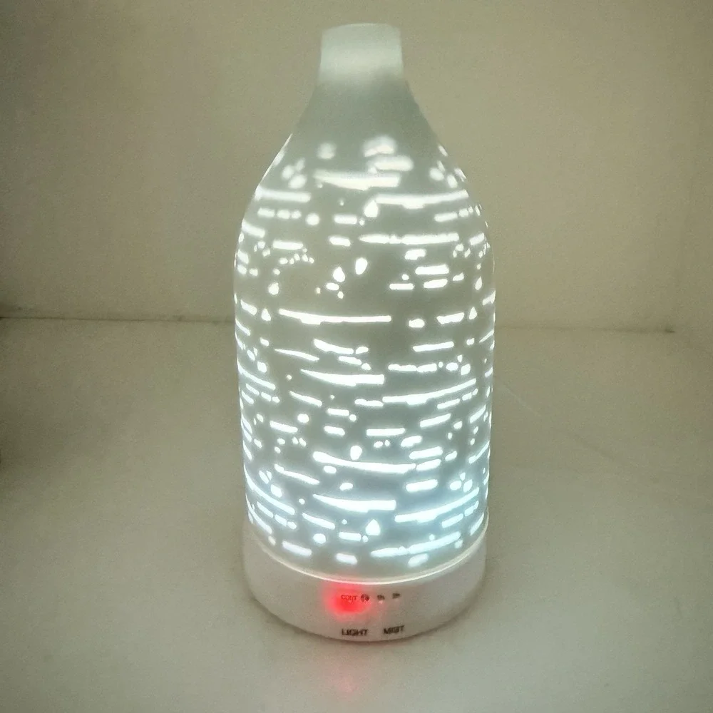Tommy Bahama Ultrasonic Aromatherapy Diffuser Color Changing Light‎ Mist Tested
