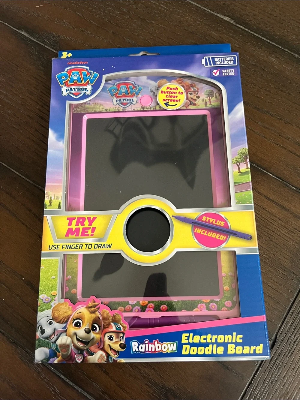 Paw Patrol Pink Electronic Rainbow Doodle Board