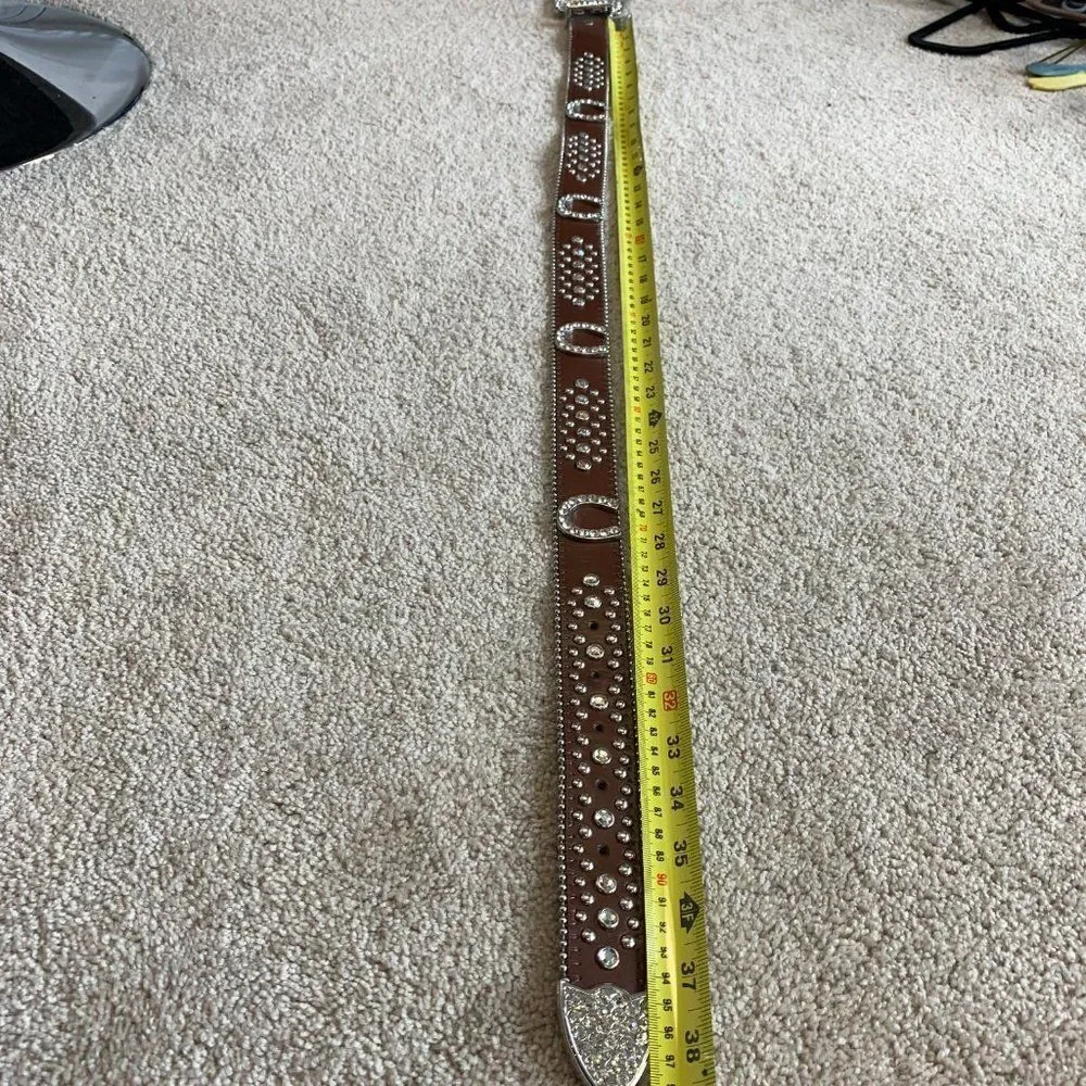 N/A brown leather