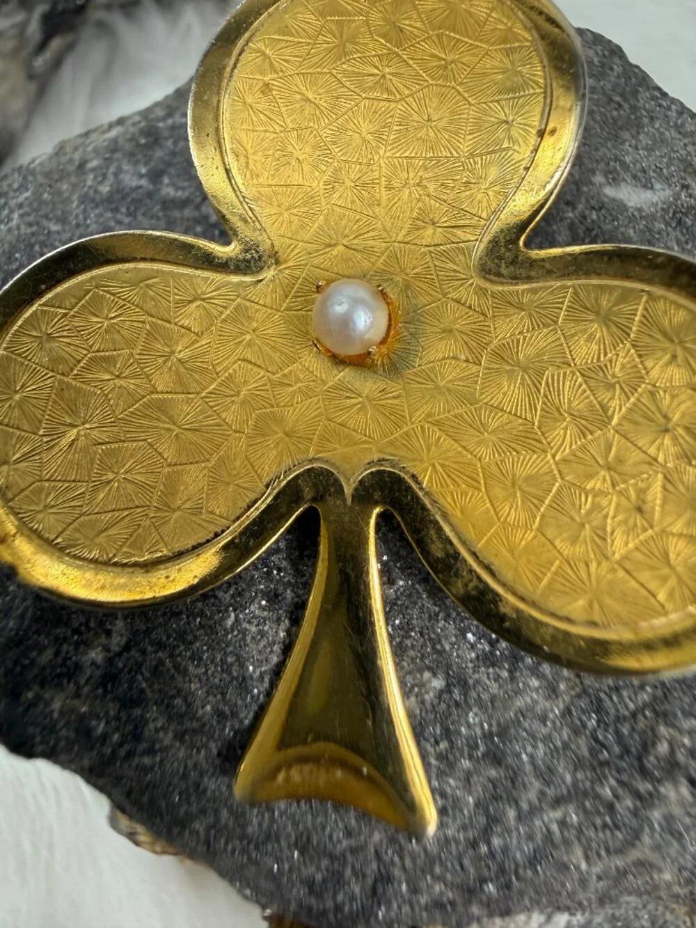 Vintage gold tone